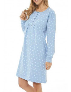 Camisón Largo Algodón Tazas... 2