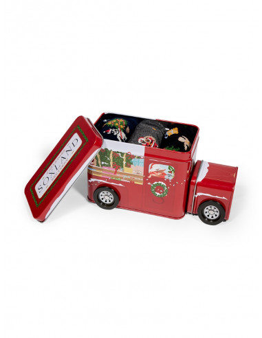 Pack 3 Calcetines Coche Papá Noel...