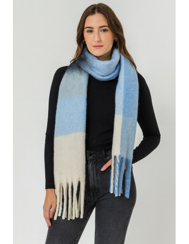 Bufanda Gruesa Cuadros Girasol...