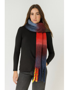 Bufanda Gruesa Cuadros...