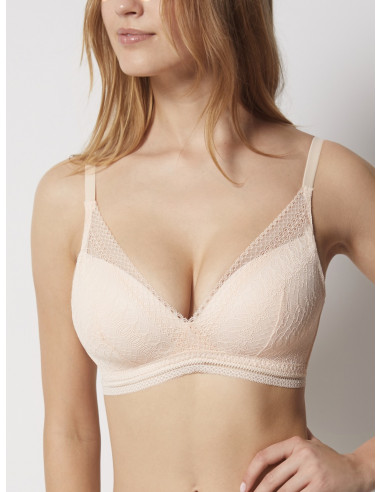 Sujetador Regina Sin Aro Con Relleno...