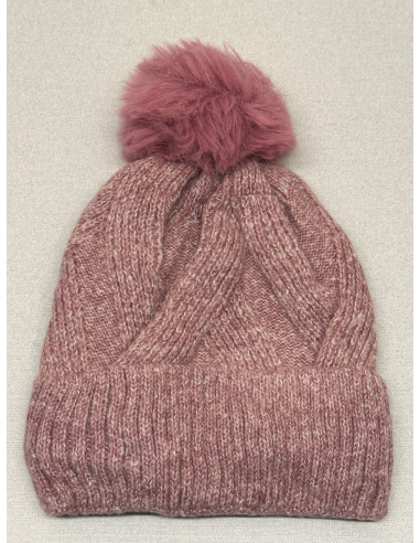 Gorro Punto Ochos Pompón J.S Ondo...