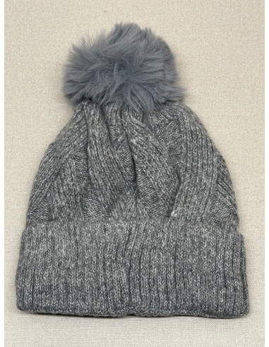 Gorro Punto Ochos Pompón J.S Ondo...