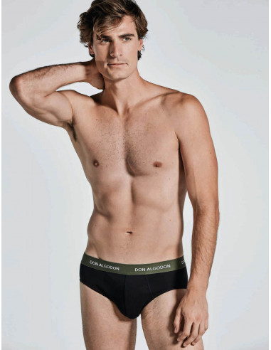 Pack 2 Calzoncillos Slip Don Algodón...