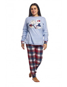 Pijama Largo Algodón...