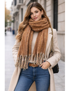 Bufanda Jaspeada Girasol...