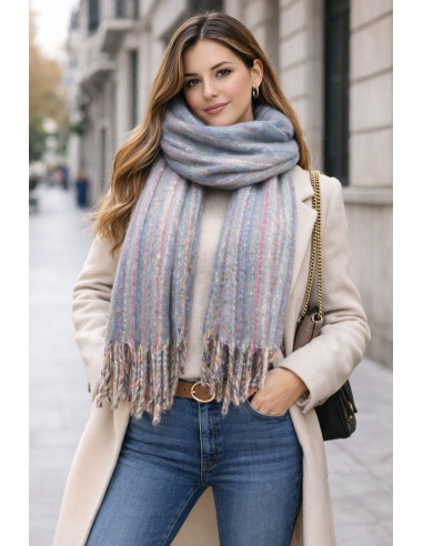 Bufanda Jaspeada Girasol Accesorios...
