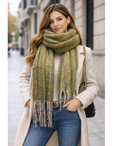 Bufanda Jaspeada Girasol Accesorios...