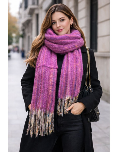 Bufanda Jaspeada Girasol Accesorios...