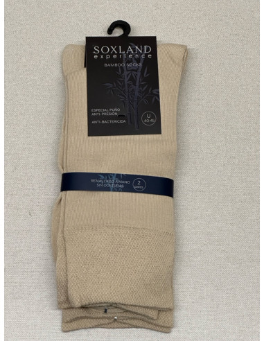 Pack 2 Calcetines Media Caña Bambú...