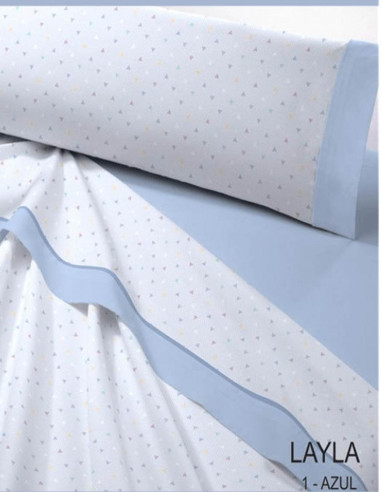 Juego Sábanas Bon Diorno Layla Catotex
