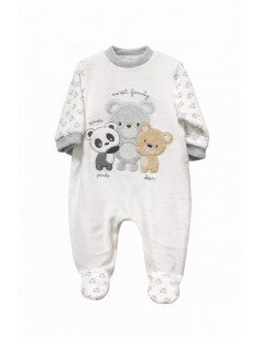 Pijama Tundosado Ositos...