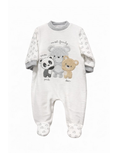 Pijama Tundosado Ositos Kinanit KN05