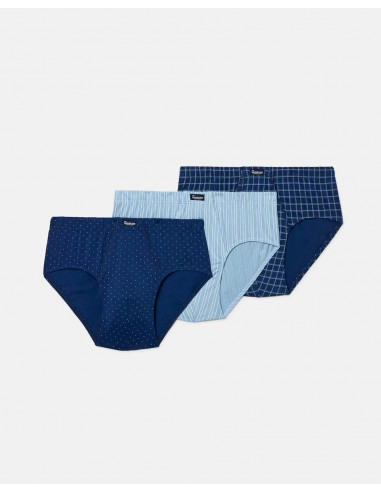 Pack 3 Calzoncillos Slip Abiertos...
