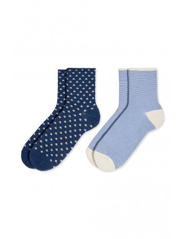 Pack 2 Calcetines Tobilleros Modal...