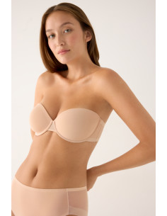 Sujetador Sin Tirantes Mar...