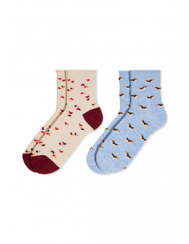 Pack 2 Calcetines Tobilleros Bambú...