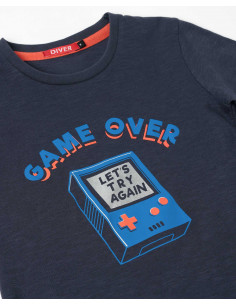 Pijama Corto Algodón Game... 2