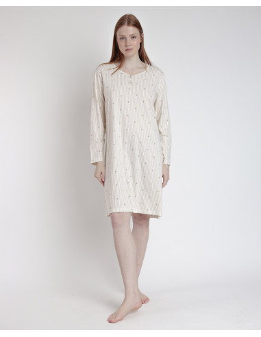 Camisola Estrellitas & Rayas Algodón...