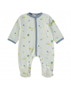 Pijama Largo Algodón...