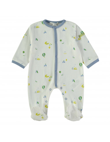 Pijama Largo Algodón Cocodrilos...