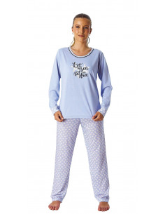 Pijama Largo Algodón...