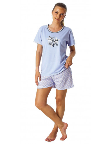 Pijama Corto Algodón Estrellas de Mar...