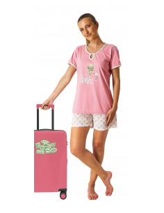 Pijama Corto Algodón Globo...