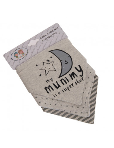 Pack 3 Bandanas Mummy & Daddy...