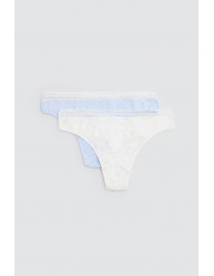 Pack 2 Tangas Algodón...