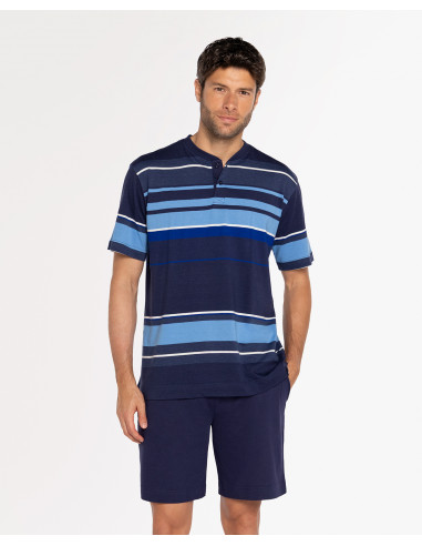 Pijama Corto Algodón Santorini Punto...