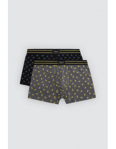 Pack 2 Calzoncillos Bóxer Algodón...