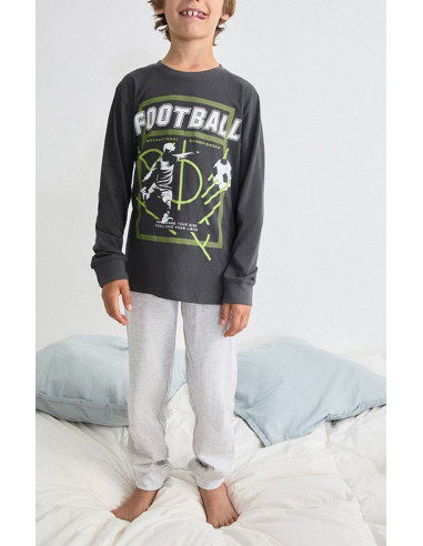 Pijama Largo Algodón Football Tobogán...