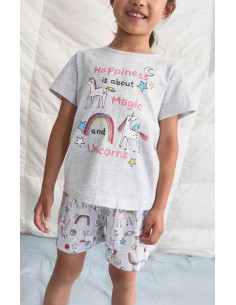 Pijama Corto Algodón...