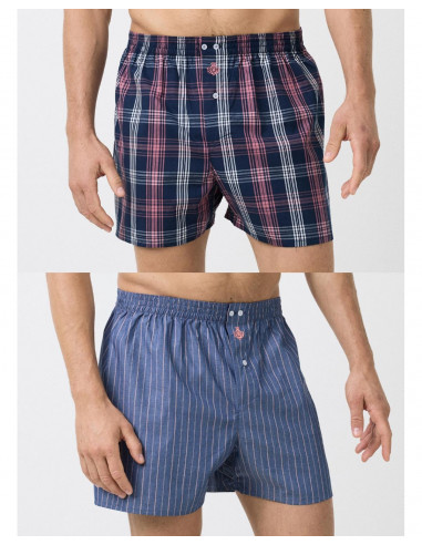 Pack 2 Calzoncillos Bóxer Tela...