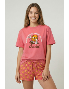 Pijama Corto Algodón...