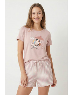 Pijama Corto Modal Perrito...