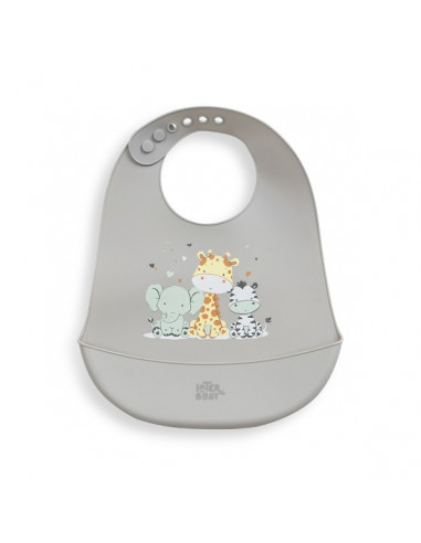 Babero Silicona Jirafa Interbaby SI020