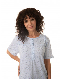Camisón Manga Corta Algodón...