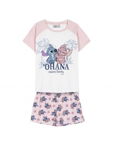 Pijama Corto Algodón Stitch Cerdá...