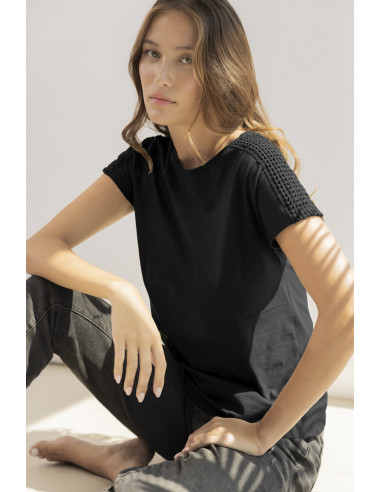 Camiseta Manga Corta Band Algodón...