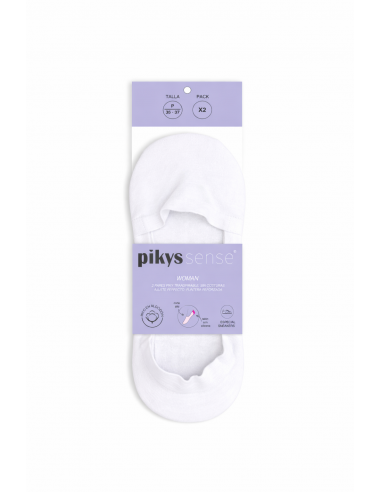 Pack 2 Calcetines Pinkies Algodón...