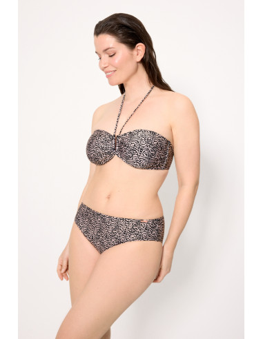 Bikini Bandeau Reductor Coast Con Aro...