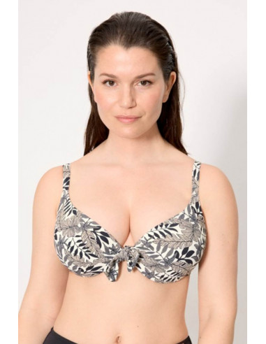 Bikini Vanila Con Aro Con Relleno...