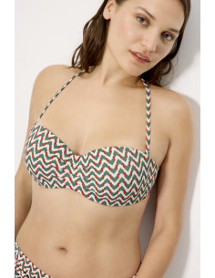 Bikini Bandeau Sunset Con... 2