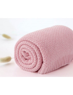 Manta Bambú Rosa Kiokids 6483