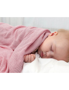 Manta Bambú Rosa Kiokids 6483 2