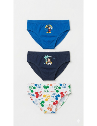 Pack 3 Calzoncillos Slip Algodón...