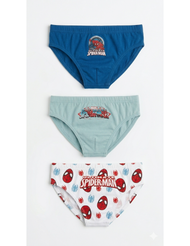 Pack de 3 Calzoncillos Slip Algodón...