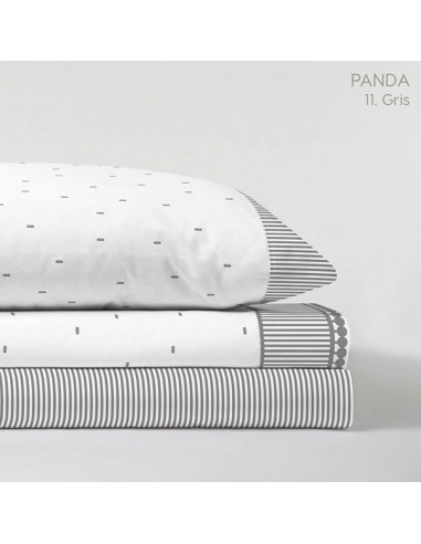 Juego Sábanas Kabely Panda Catotex